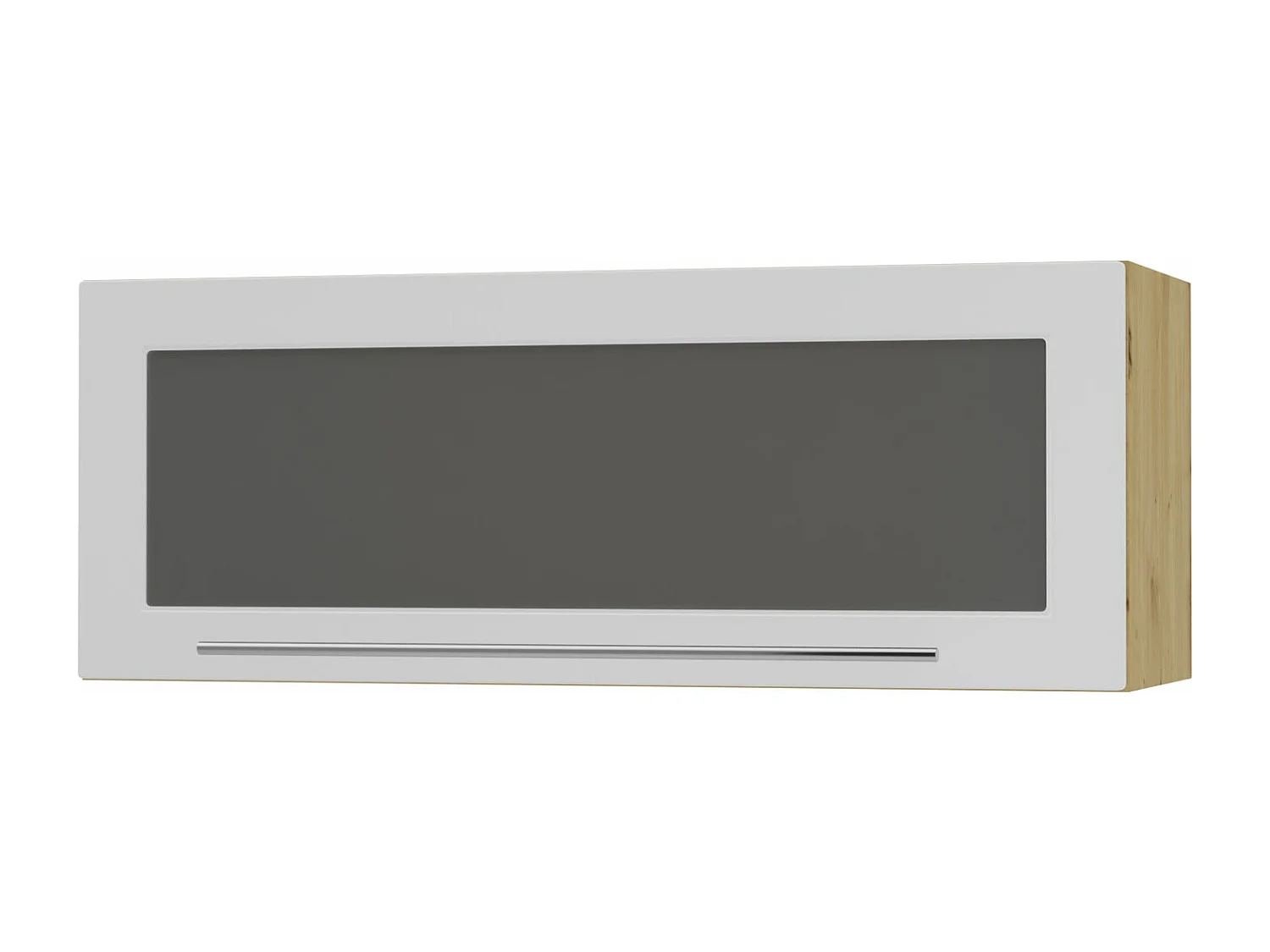 KÜCHENHÄNGESCHRANK Kvantum W4BS/90-AV Weiß Matt / Eiche Artisan Matt 90 / 32,5 / 36cm