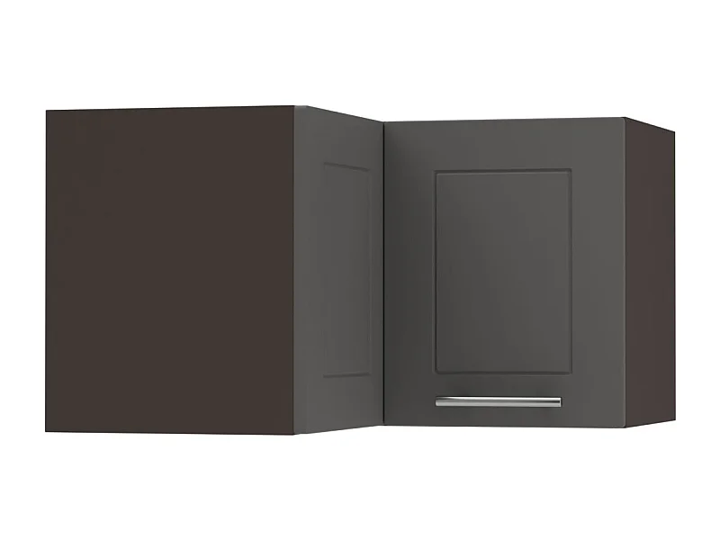ECKHÄNGESCHRANK Kvantum W12/60/36 Graphit Matt / Lava Matt 60 / 60 / 36cm