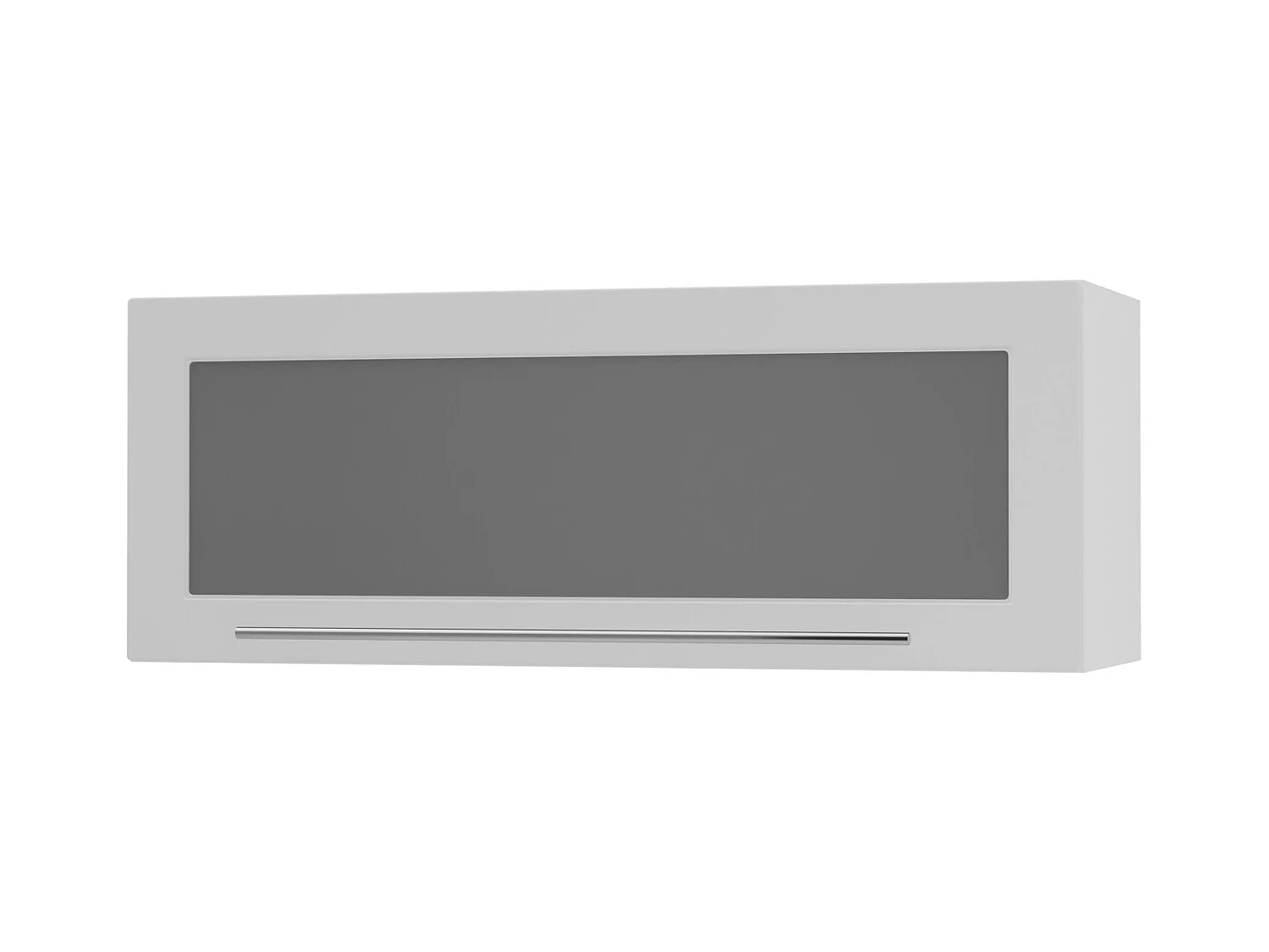 KÜCHENHÄNGESCHRANK Kvantum W4BS/90-AV Weiß Matt / Weiß Matt 90 / 32,5 / 36cm