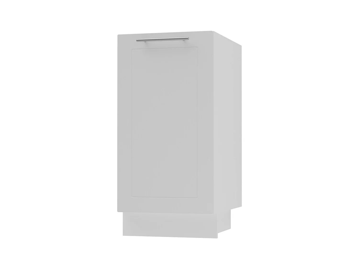 KÜCHENUNTERSCHRANK Kvantum D1D/40 Weiß Matt / Weiß Matt 40 / 50 / 82cm