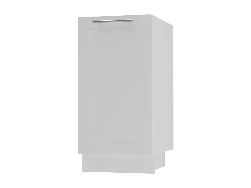 KÜCHENUNTERSCHRANK Kvantum D1D/40 Weiß Matt / Weiß Matt 40 / 50 / 82cm