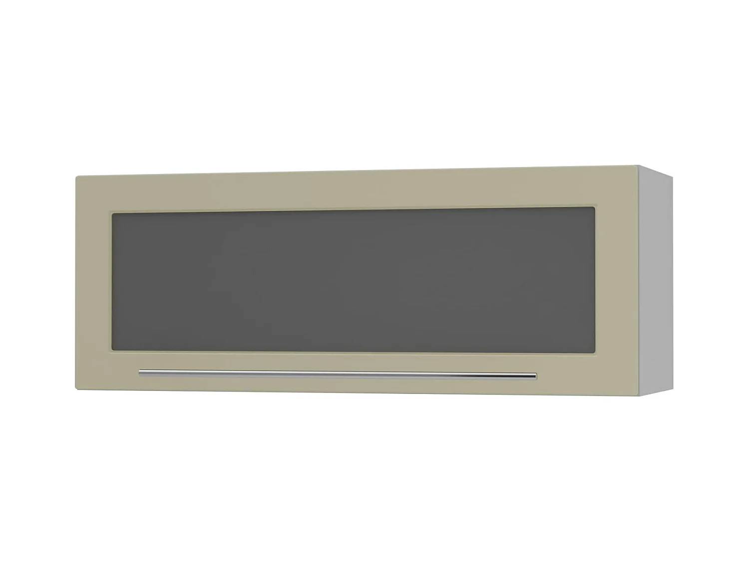 KÜCHENHÄNGESCHRANK Kvantum W4BS/90-AV Vanille Matt / Grau Matt 90 / 32,5 / 36cm
