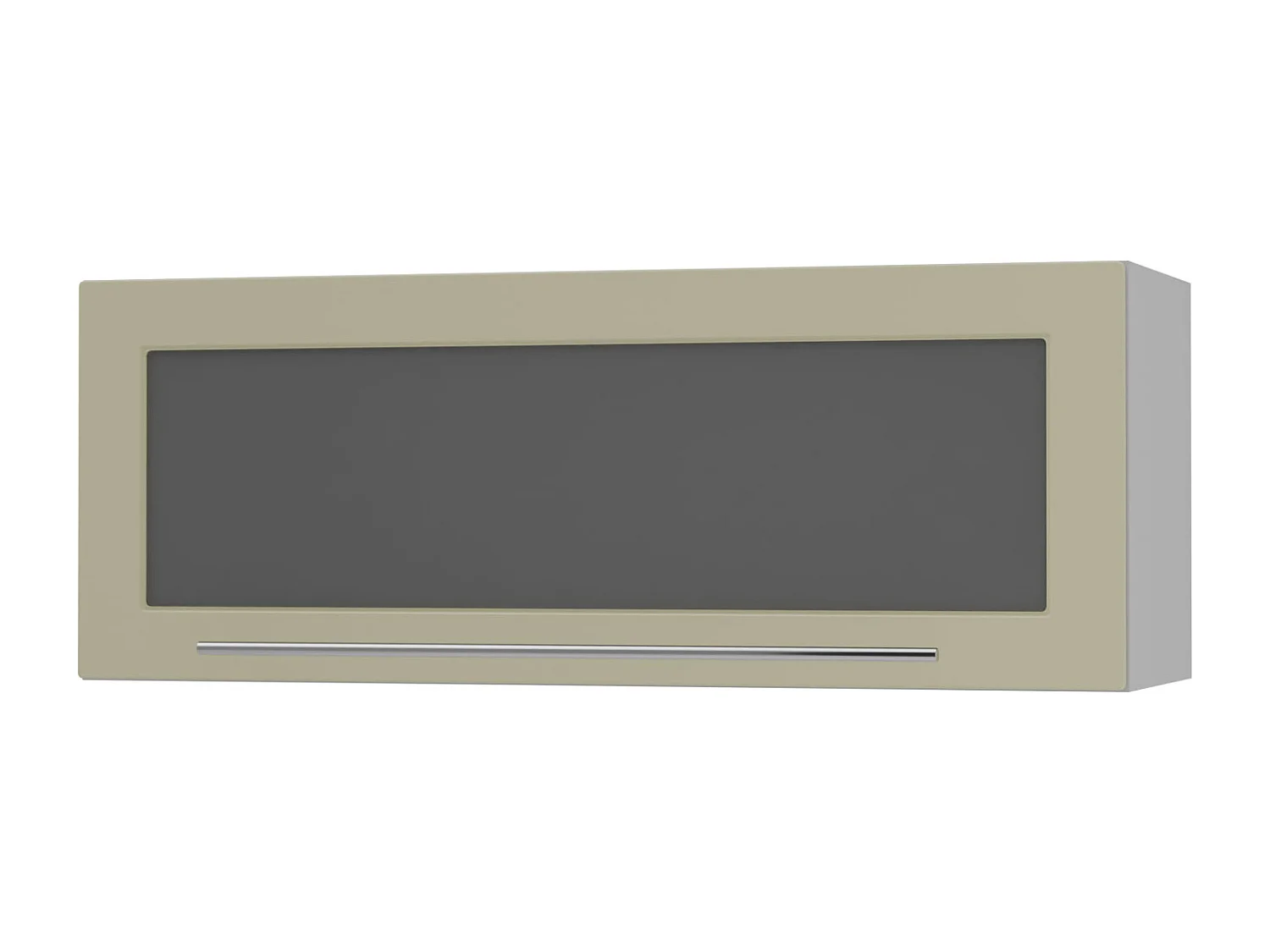 KÜCHENHÄNGESCHRANK Kvantum W4BS/90-AV Vanille Matt / Grau Matt 90 / 32,5 / 36cm