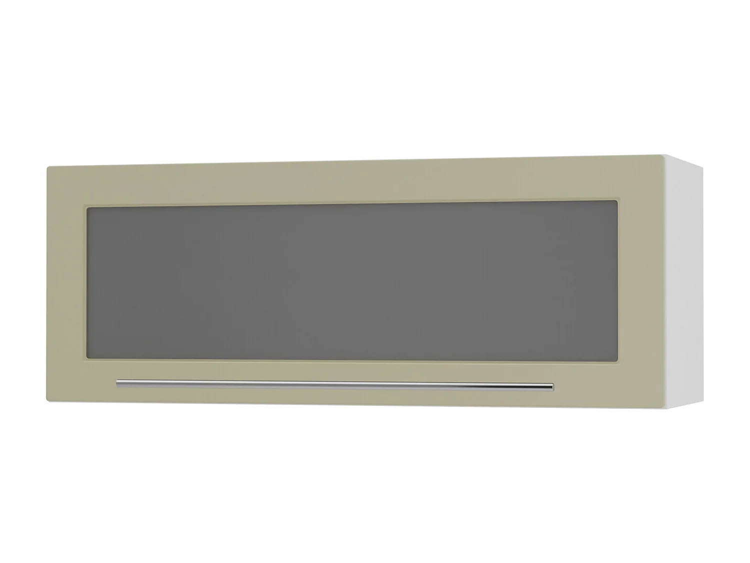 KÜCHENHÄNGESCHRANK Kvantum W4BS/90-AV Vanille Matt / Weiß Matt 90 / 32,5 / 36cm