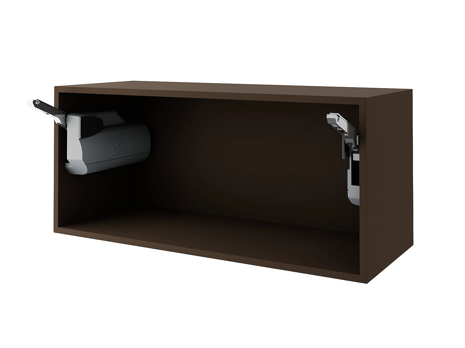 KLAPPHÄNGESCHRANK Kvantum W4B/80-AV Vanille Matt / Eiche Artisan Matt 80 / 32,5 / 36cm