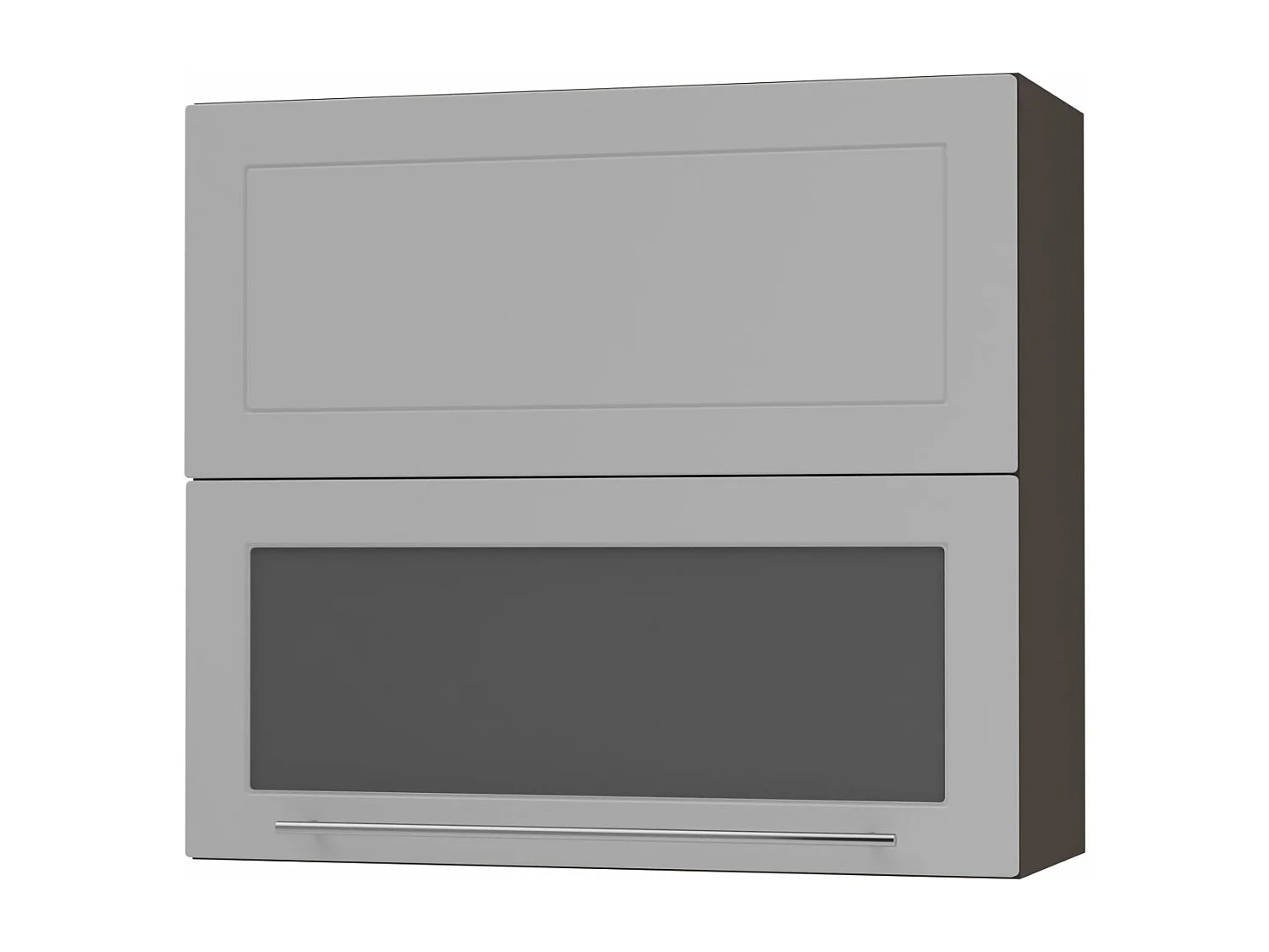 KÜCHENHÄNGESCHRANK Kvantum W8BS/80 Dust Grey Matt / Lava Matt 80 / 32,5 / 72cm