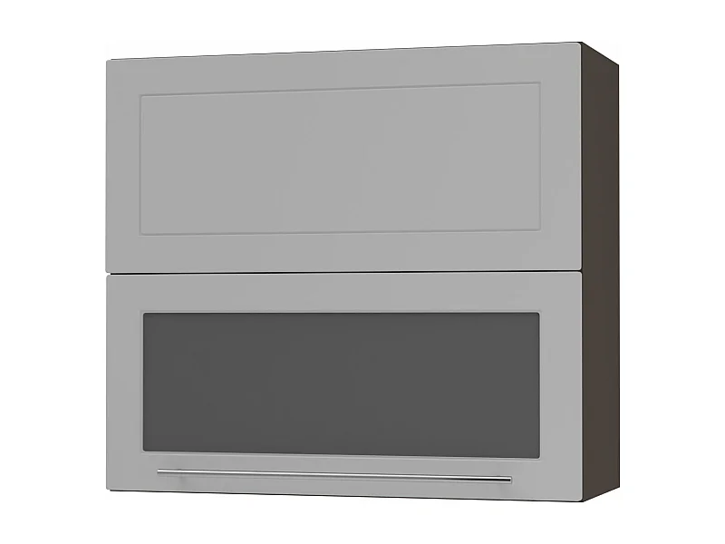 KÜCHENHÄNGESCHRANK Kvantum W8BS/80 Dust Grey Matt / Lava Matt 80 / 32,5 / 72cm