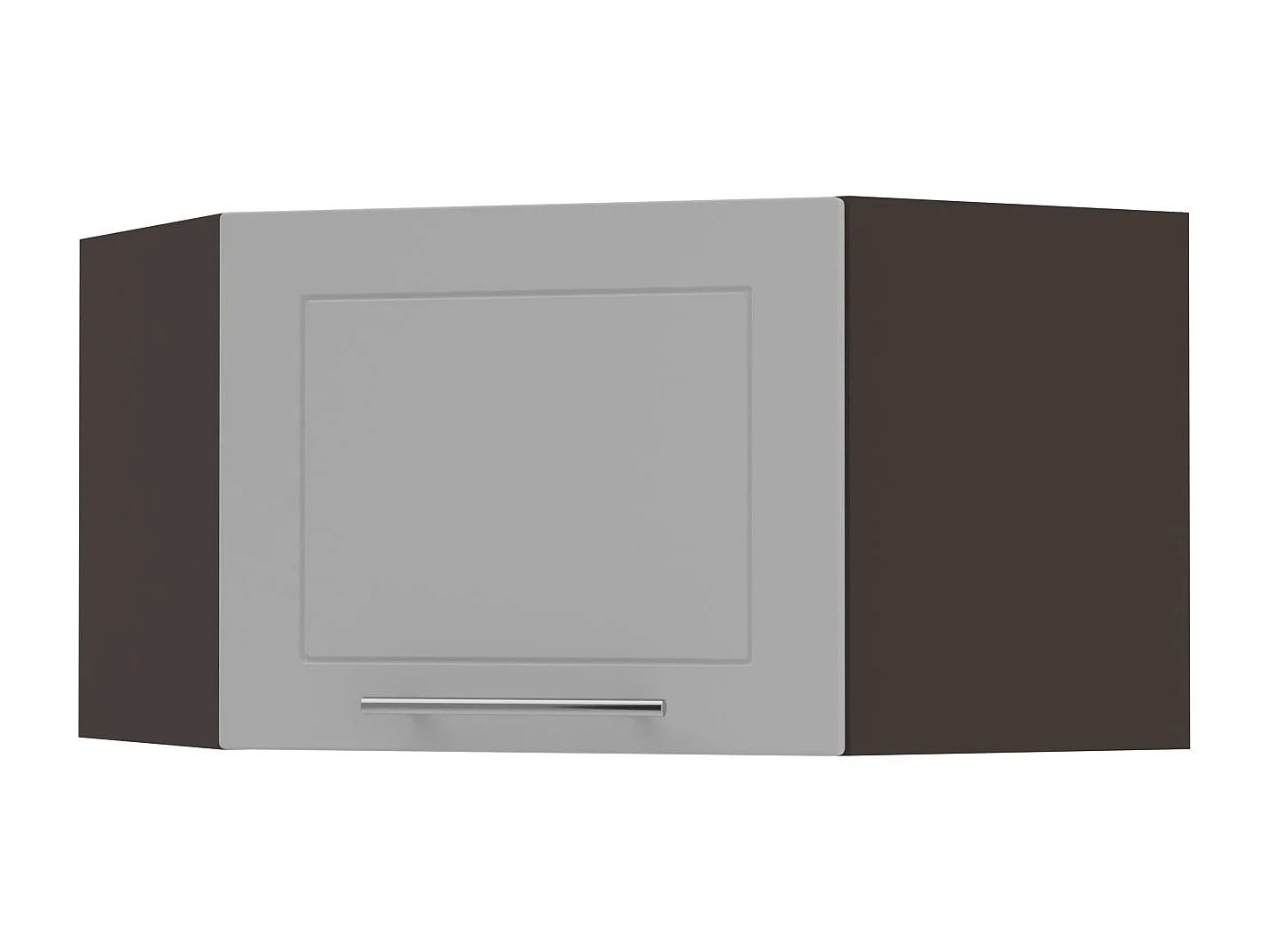 ECKHÄNGESCHRANK Kvantum W10/60/36 Dust Grey Matt / Lava Matt 60 / 60 / 36cm