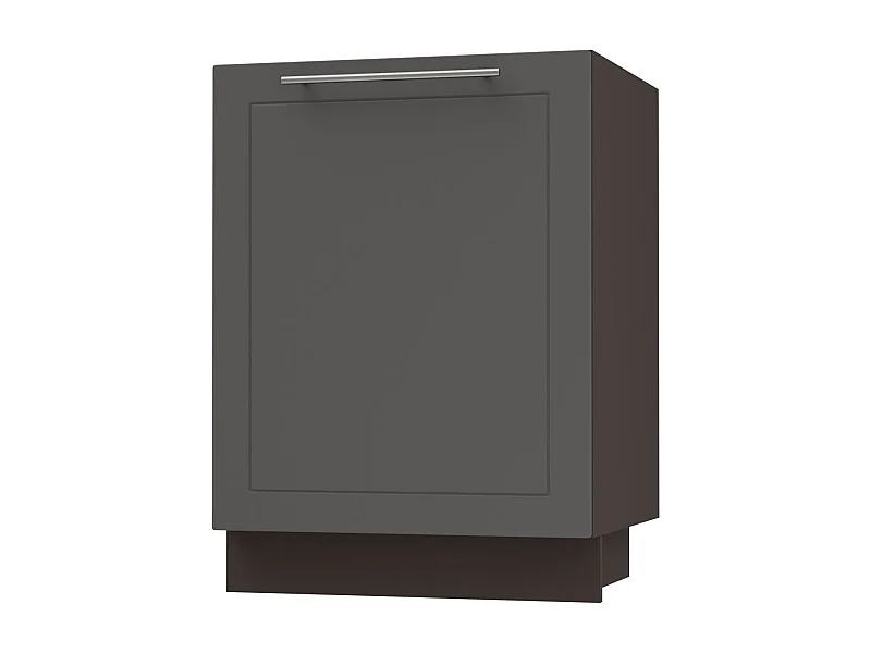 KÜCHENUNTERSCHRANK Kvantum D1D/60 Graphit Matt / Lava Matt 60 / 50 / 82cm