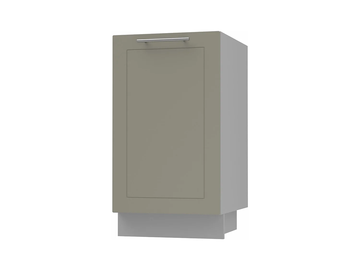 KÜCHENUNTERSCHRANK Kvantum D1D/45 Beige Matt / Grau Matt 45 / 50 / 82cm