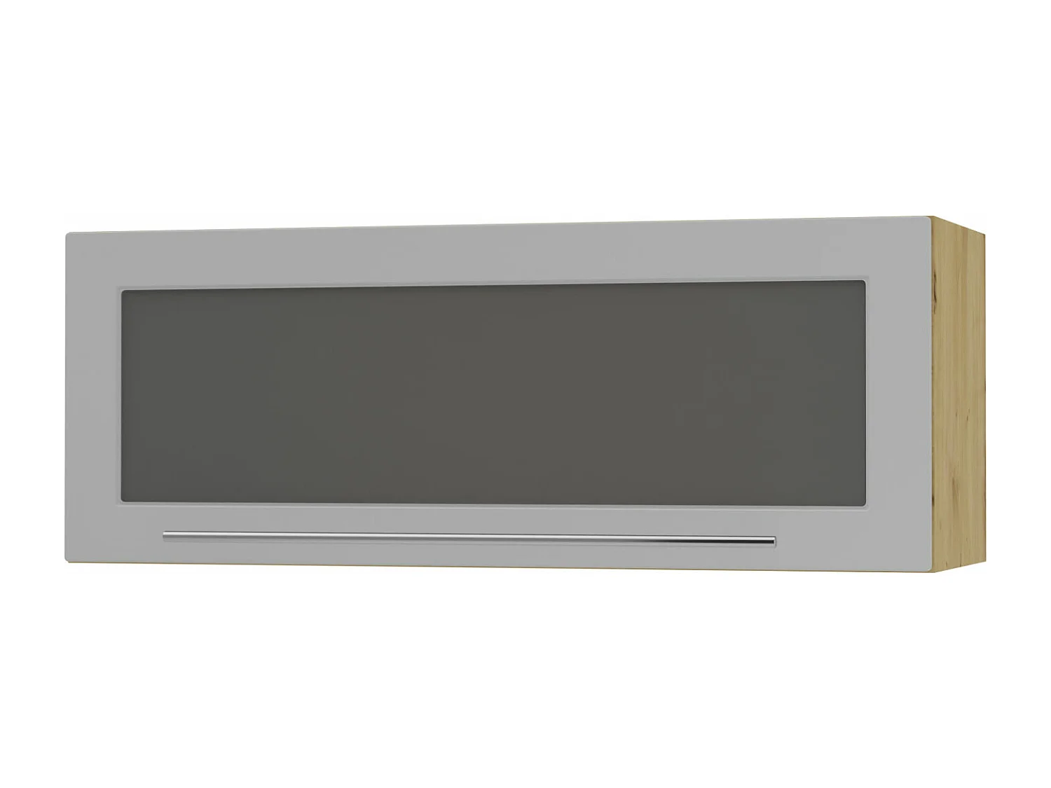 KÜCHENHÄNGESCHRANK Kvantum W4BS/90-AV Dust Grey Matt / Eiche Artisan Matt 90 / 32,5 / 36cm