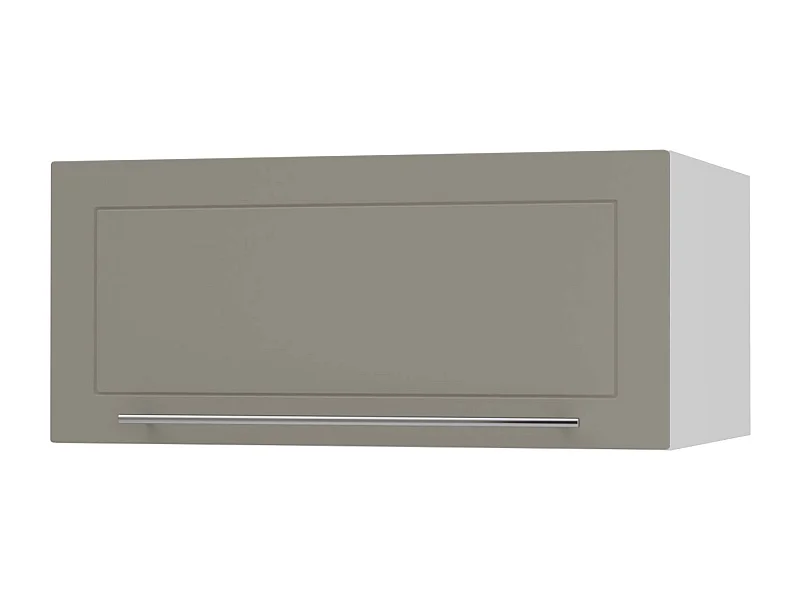 KLAPPHÄNGESCHRANK Kvantum W6B/80 Beige Matt / Weiß Matt 80 / 59 / 36cm