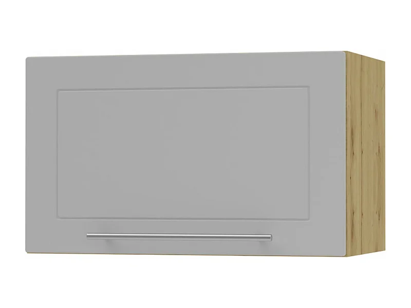 KLAPPHÄNGESCHRANK Kvantum W4B/80 Dust Grey Matt / Eiche Artisan Matt 80 / 32,5 / 36cm