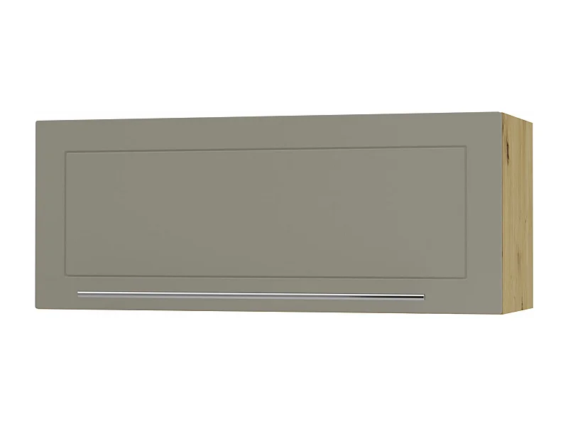 KLAPPHÄNGESCHRANK Kvantum W4B/90 Beige Matt / Eiche Artisan Matt 90 / 32,5 / 36cm