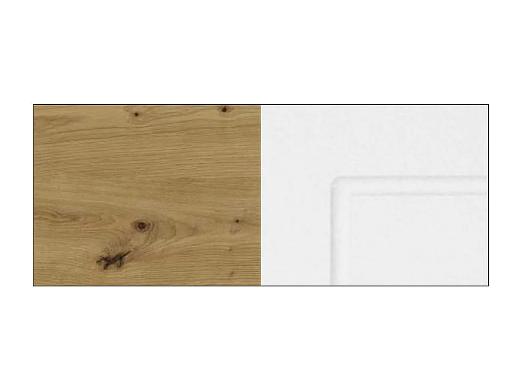 KLAPPHÄNGESCHRANK Kvantum W4B/90-AV Weiß Matt / Eiche Artisan Matt 90 / 32,5 / 36cm