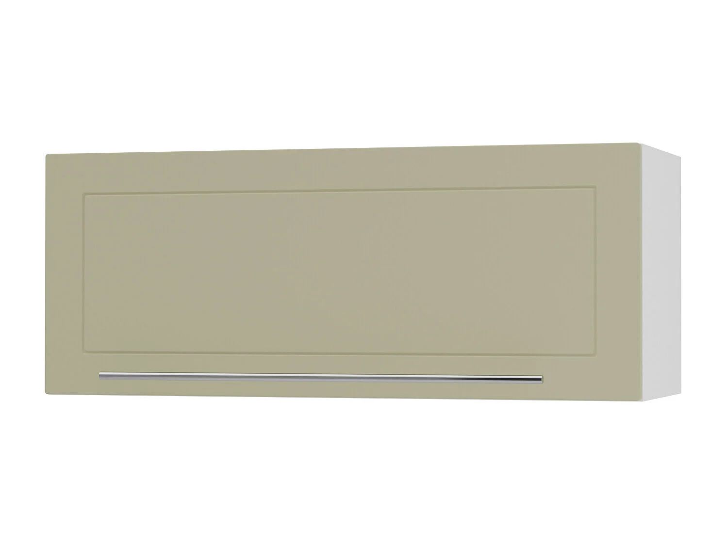 KLAPPHÄNGESCHRANK Kvantum W4B/90-AV Vanille Matt / Weiß Matt 90 / 32,5 / 36cm