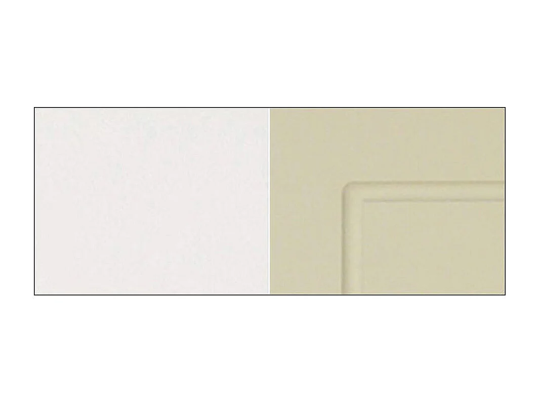 KLAPPHÄNGESCHRANK Kvantum W4B/90-AV Vanille Matt / Weiß Matt 90 / 32,5 / 36cm