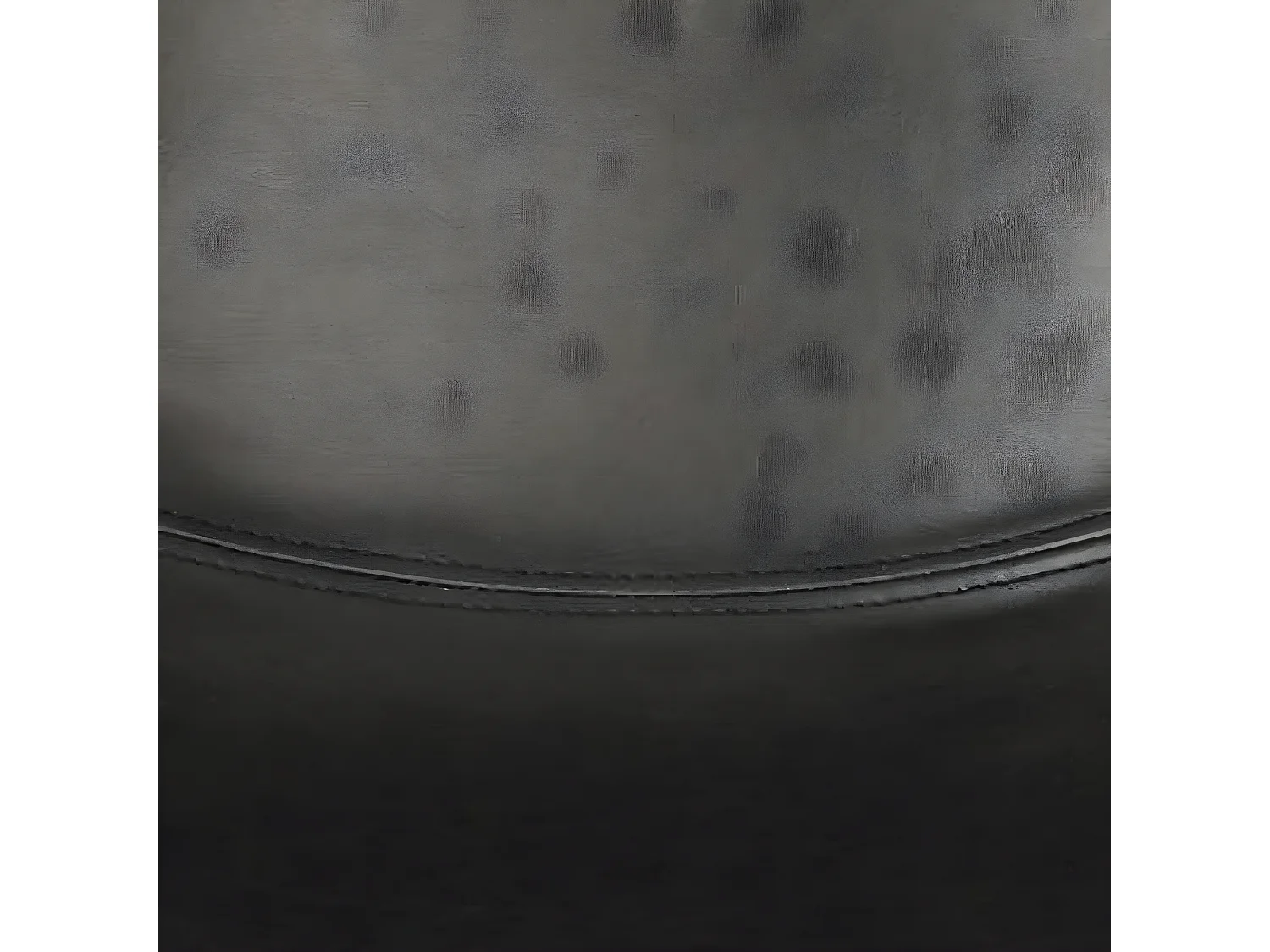 Tabouret en Métal coloris Noir - L. 49 x P. 50 x H. 104,5 cm