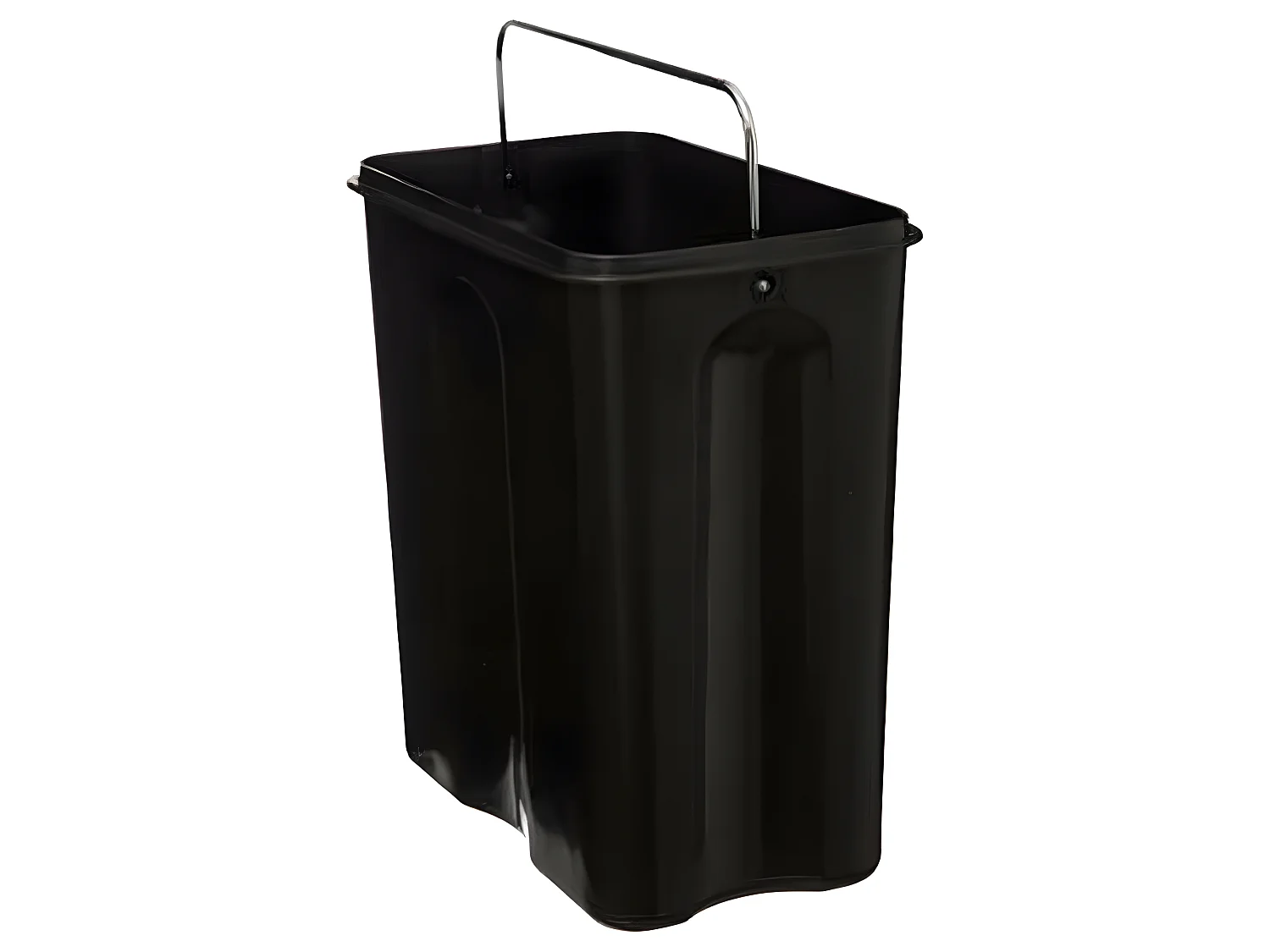 Poubelle De Salle De Bain Rectangle inox - 5L