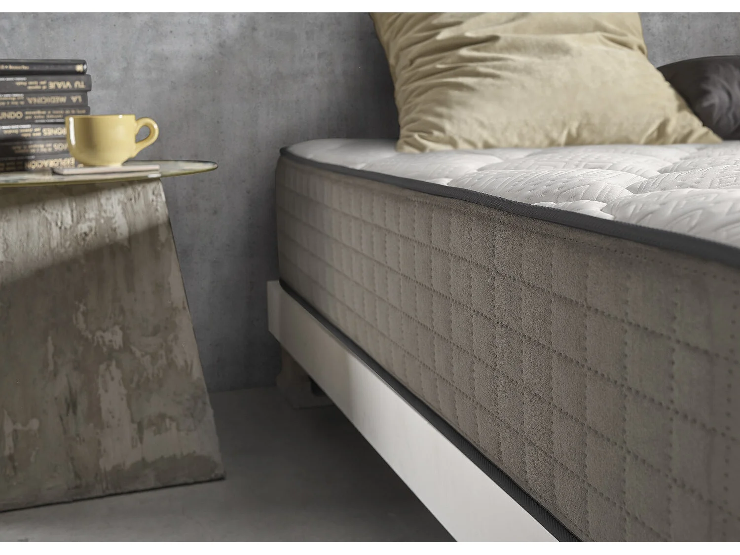 Matelas mousse 90x200 natur plus® | mousse á mémoire de forme | épaisseur 30 cm | aération excellente | morphologique | tissus stretch | 11 zones de confort