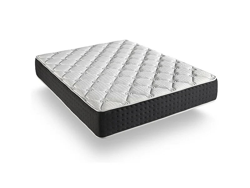 Matelas 120x200 bio green | mousse á memoire de forme bio pur® | épaisseur 30 cm | hypoallergénique | anatomique | certifié oeko-tex®