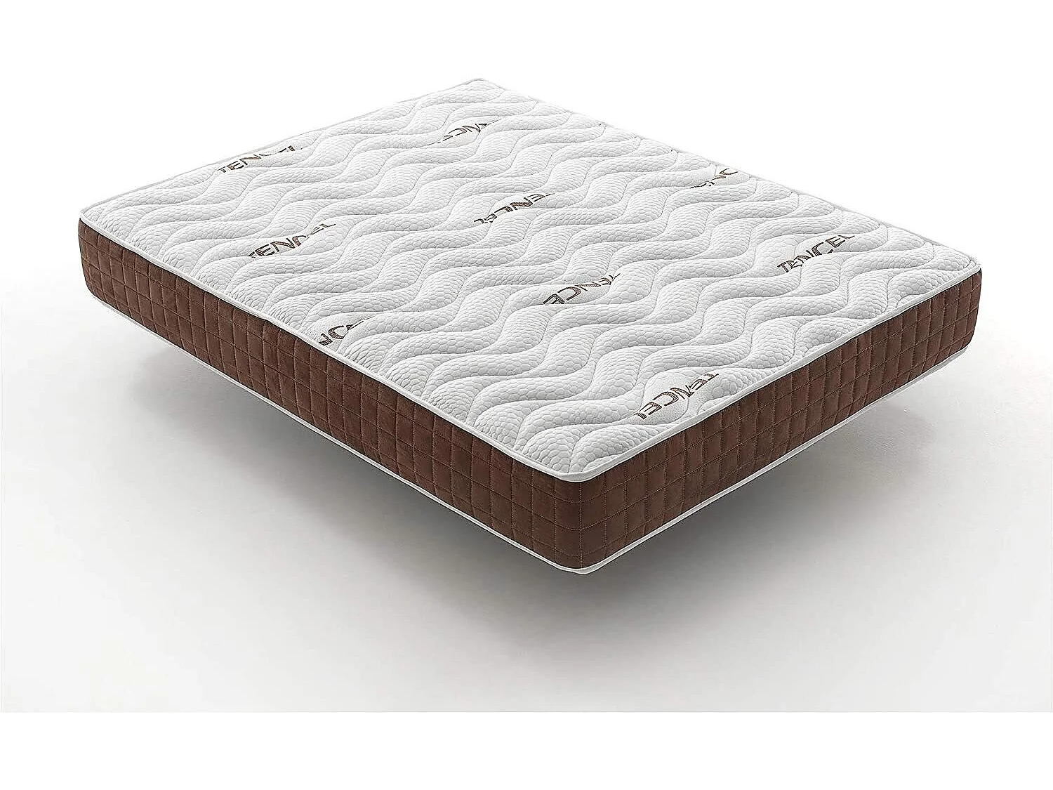 Matelas 180x200 mousse visco ergo anatomique | mousse h.r. Haute densité | épaisseur 19 cm | triple couche system - double face été-hiver