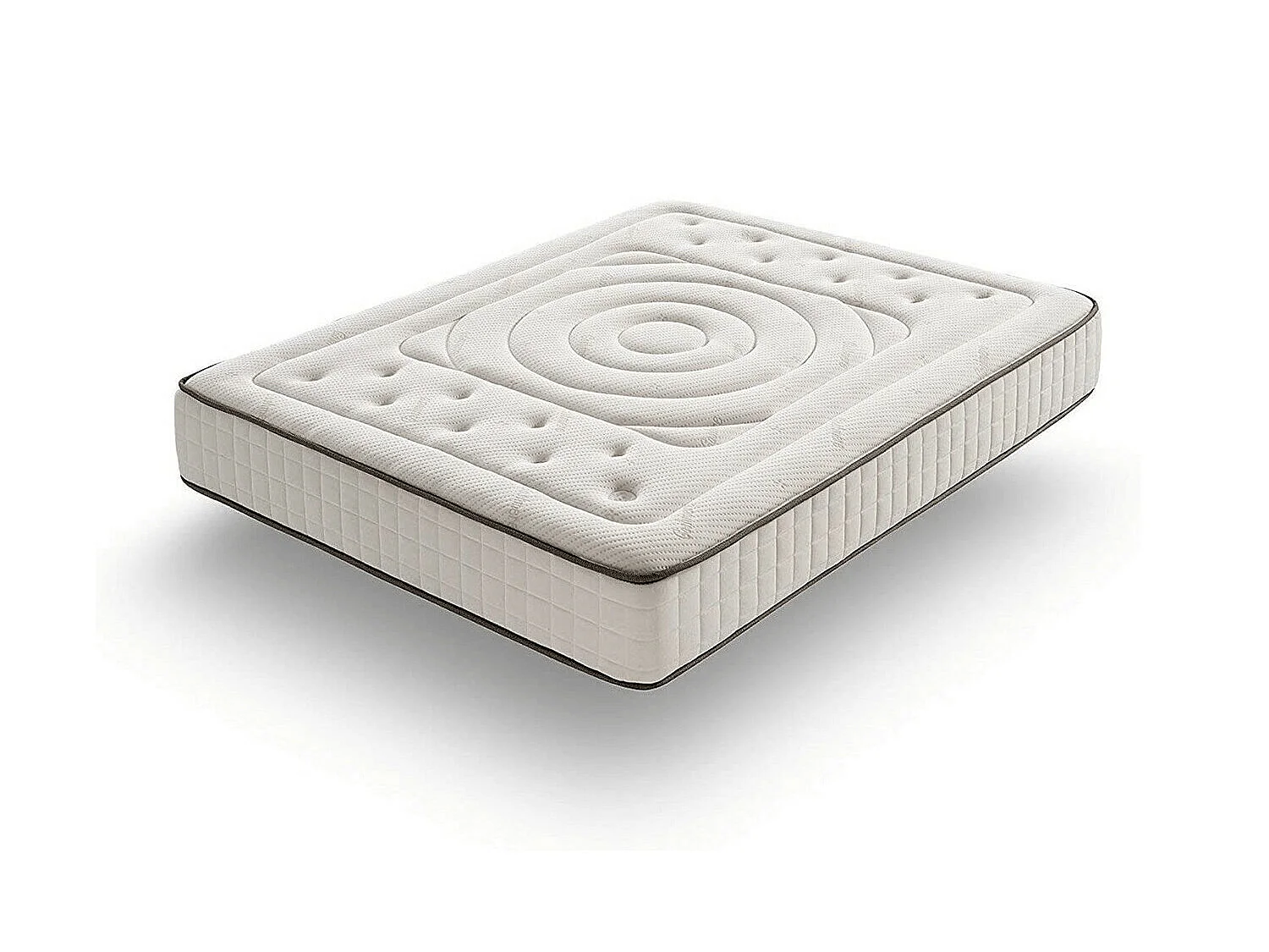 Matelas 140x190 mousse imperial cachemire® | mousse á mémoire de forme | épaisseur 25 cm | accueil moelleux | ferme | anti-acarien - hypoallergénique