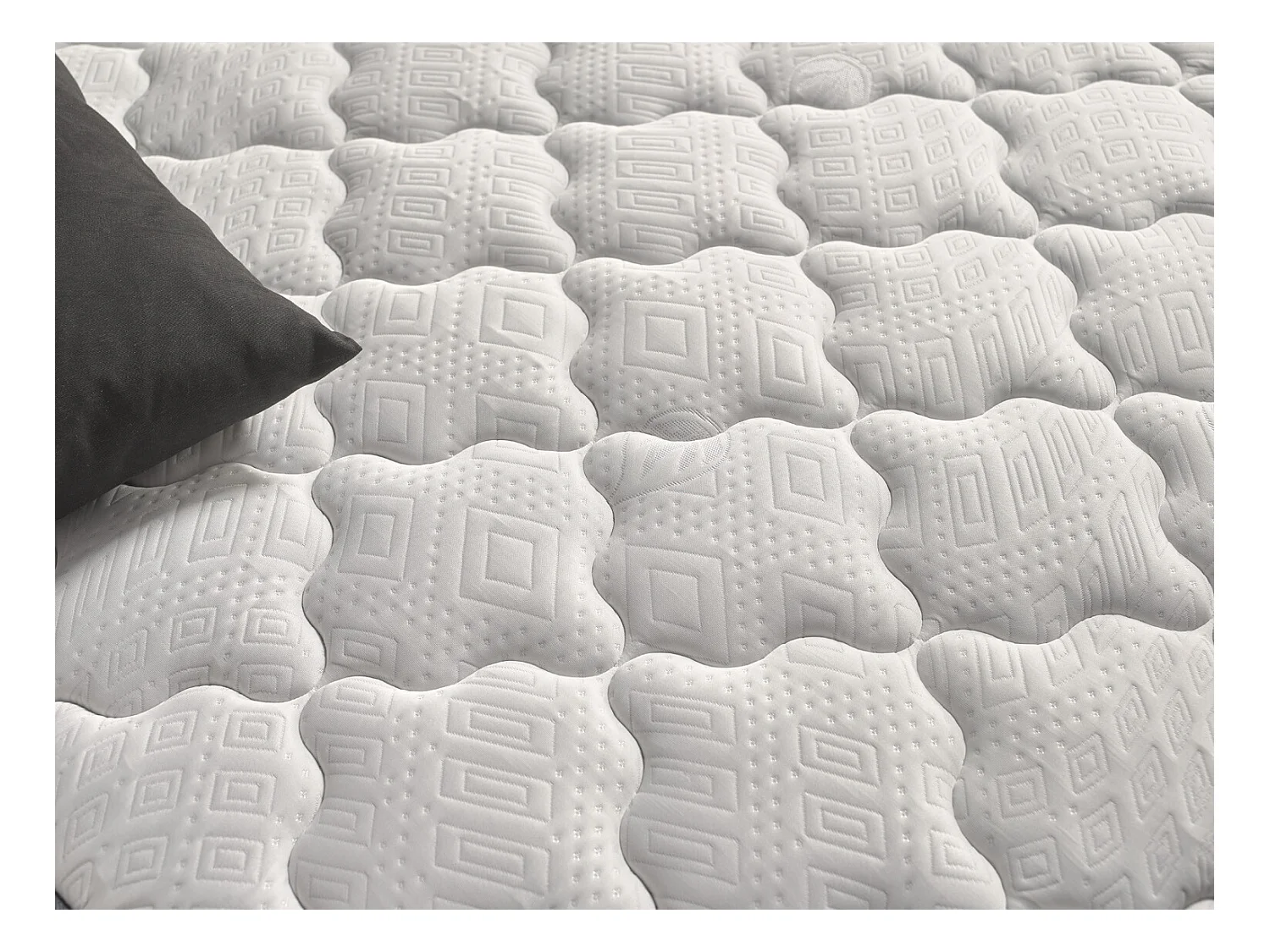Matelas 140x200 natur plus® | mousse á mémoire de forme | épaisseur 30 cm | aération excellente | morphologique | tissus stretch | 11 zones de confort