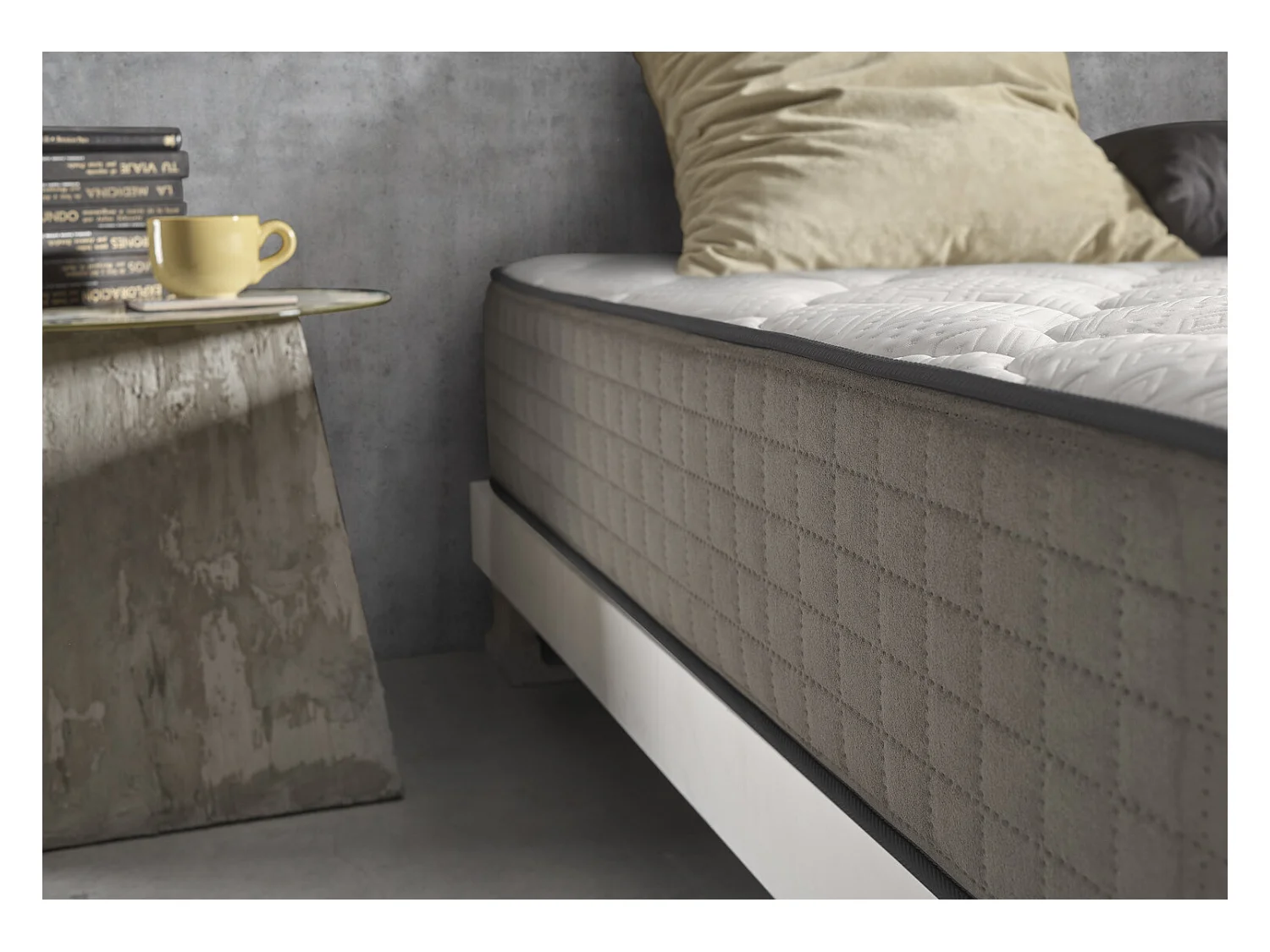 Matelas mousse 180x200 natur plus® | mousse á mémoire de forme | épaisseur 30 cm | aération excellente | morphologique | tissus stretch | 11 zones de confort