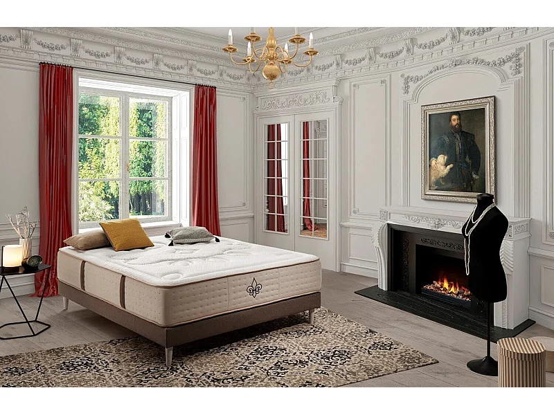 Matelas 120x190 pure state® | mousse à mémoire de forme | épaisseur 30 cm | soutien ferme | mousse haute densité hr | 11 zones de confort