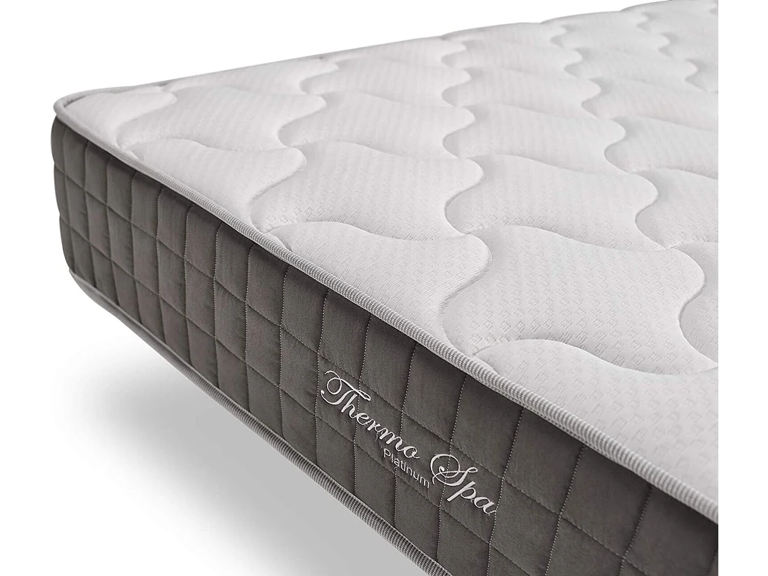 Matelas 90x200 visco thermo spa | ressorts ensachés | épaisseur 26 cm | systéme à ressorts 3.0 | multicouche - confort multizone