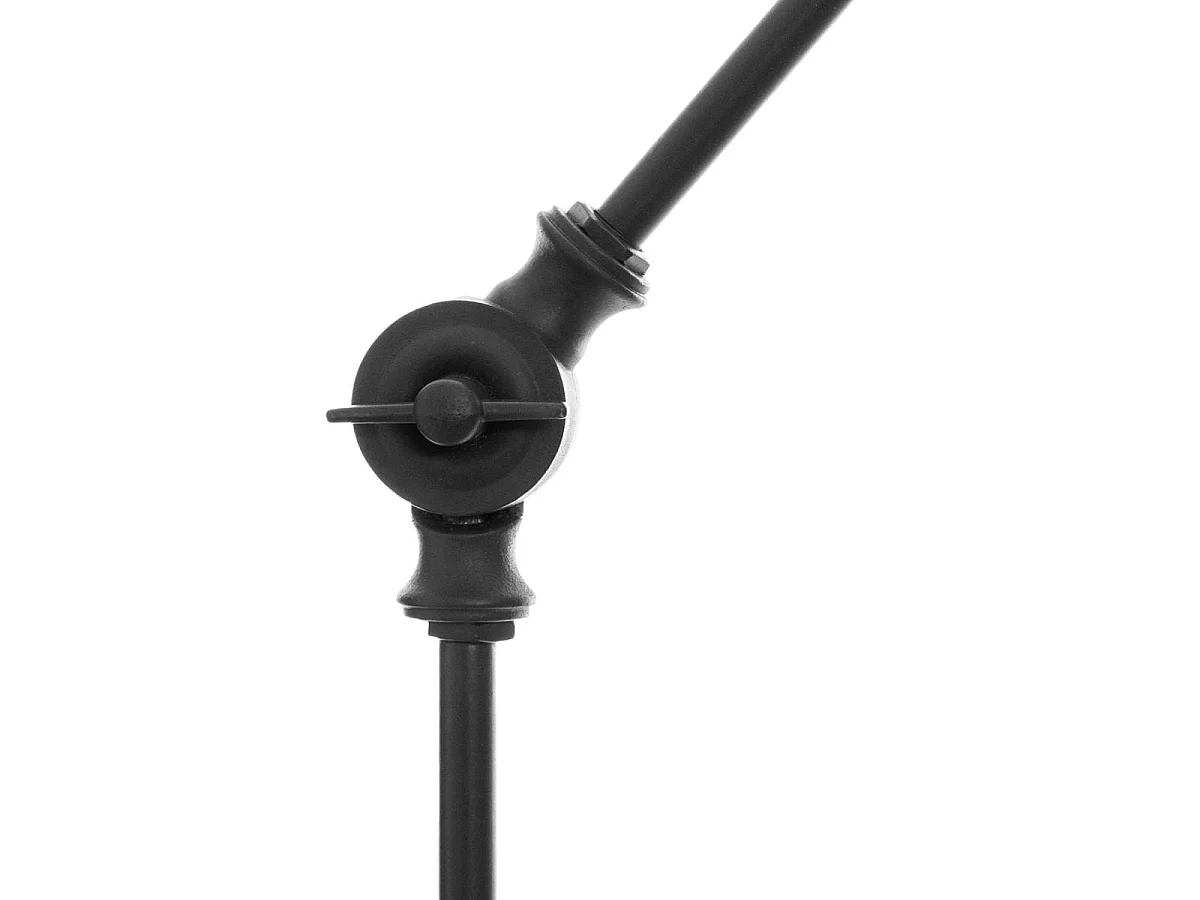 Lampe de bureau en métal couleur noire - L.32 x l.15 x H.55 cm
