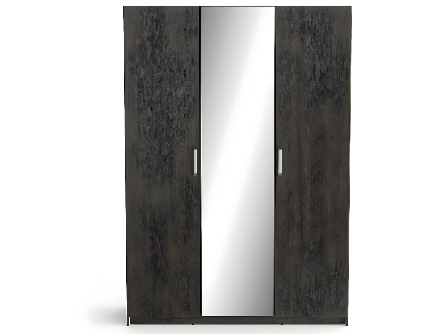 Armoire placard meuble de rangement coloris chêne Waterford - Longueur 133.5 x Hauteur 191.5 x Profondeur 51.4 cm