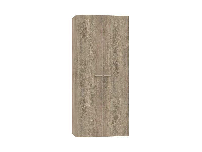 Armoire placard / meuble de rangement coloris cambrian - Hauteur 180 x Longueur 79 x Profondeur 52 cm