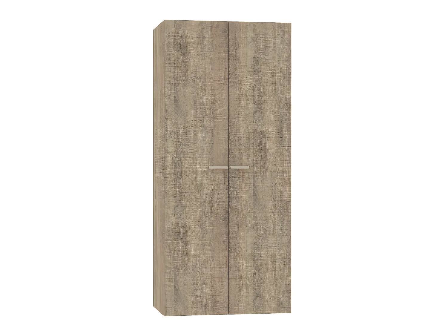 Armoire placard / meuble de rangement coloris cambrian - Hauteur 180 x Longueur 79 x Profondeur 52 cm