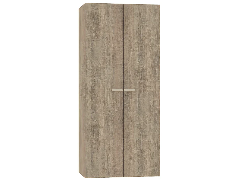 Armoire placard / meuble de rangement coloris cambrian - Hauteur 180 x Longueur 79 x Profondeur 52 cm