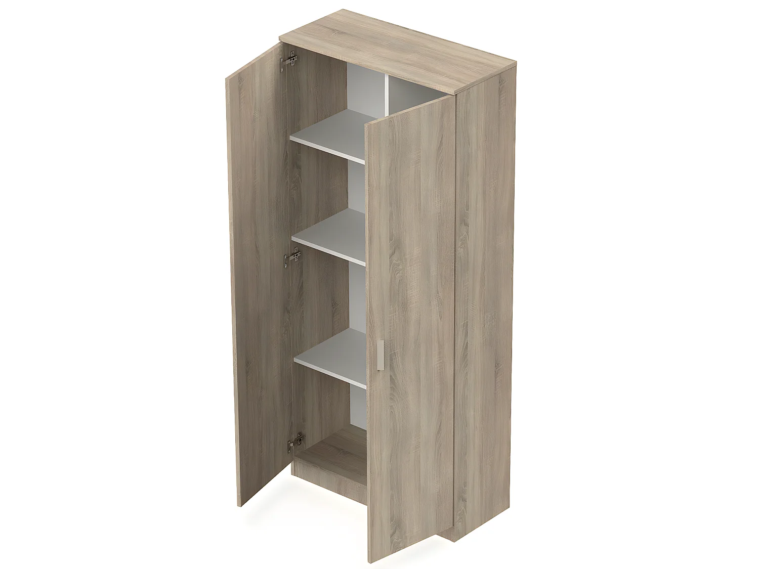 Armoire / meuble de rangement coloris Cambrian - Hauteur 180 x Longueur 80 x Profondeur 35 cm