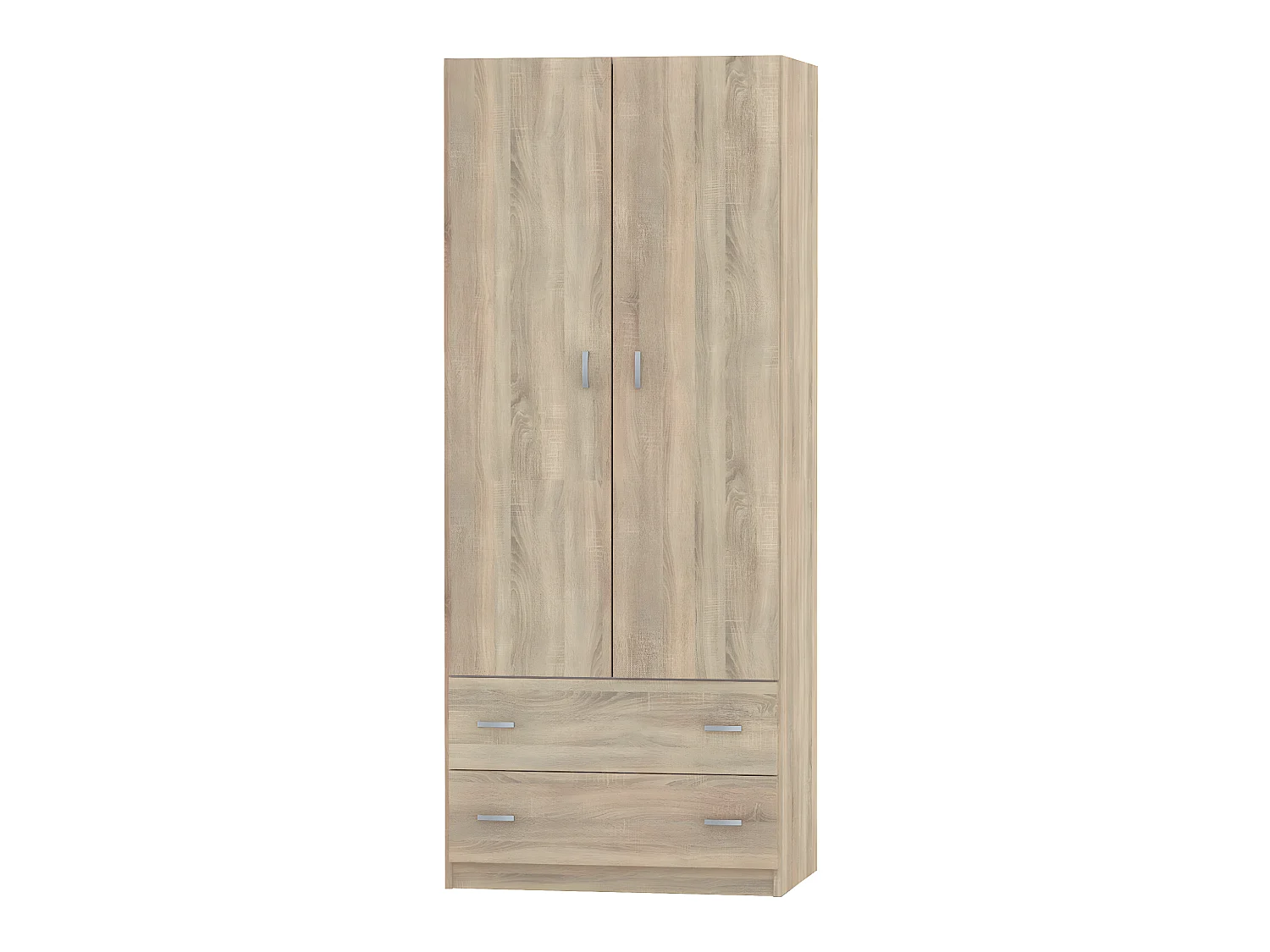 Armoire placard / meuble de rangement coloris Cambrian - Hauteur 180 x Longueur 74 x Profondeur 50 cm