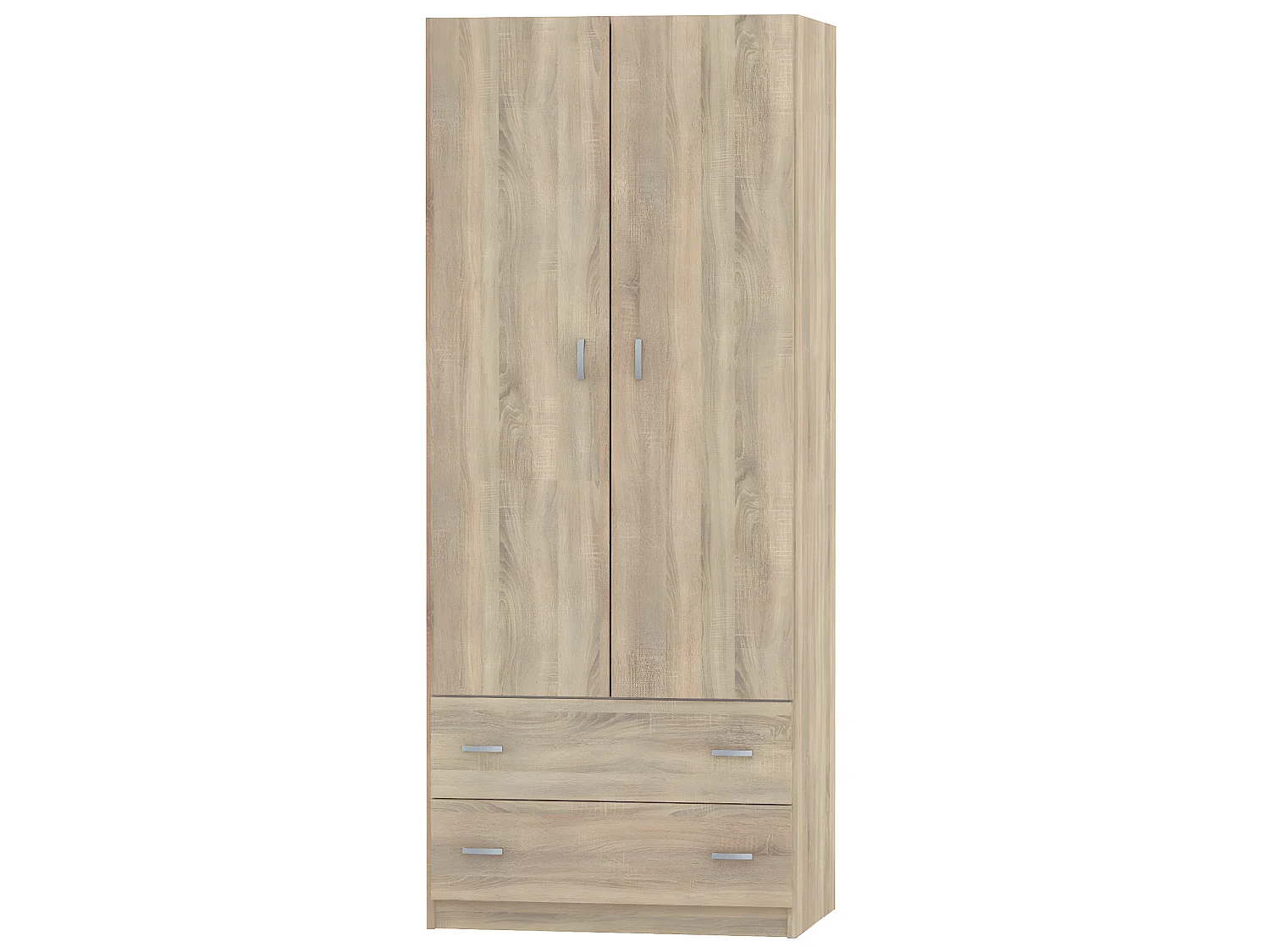 Armoire placard / meuble de rangement coloris Cambrian - Hauteur 180 x Longueur 74 x Profondeur 50 cm