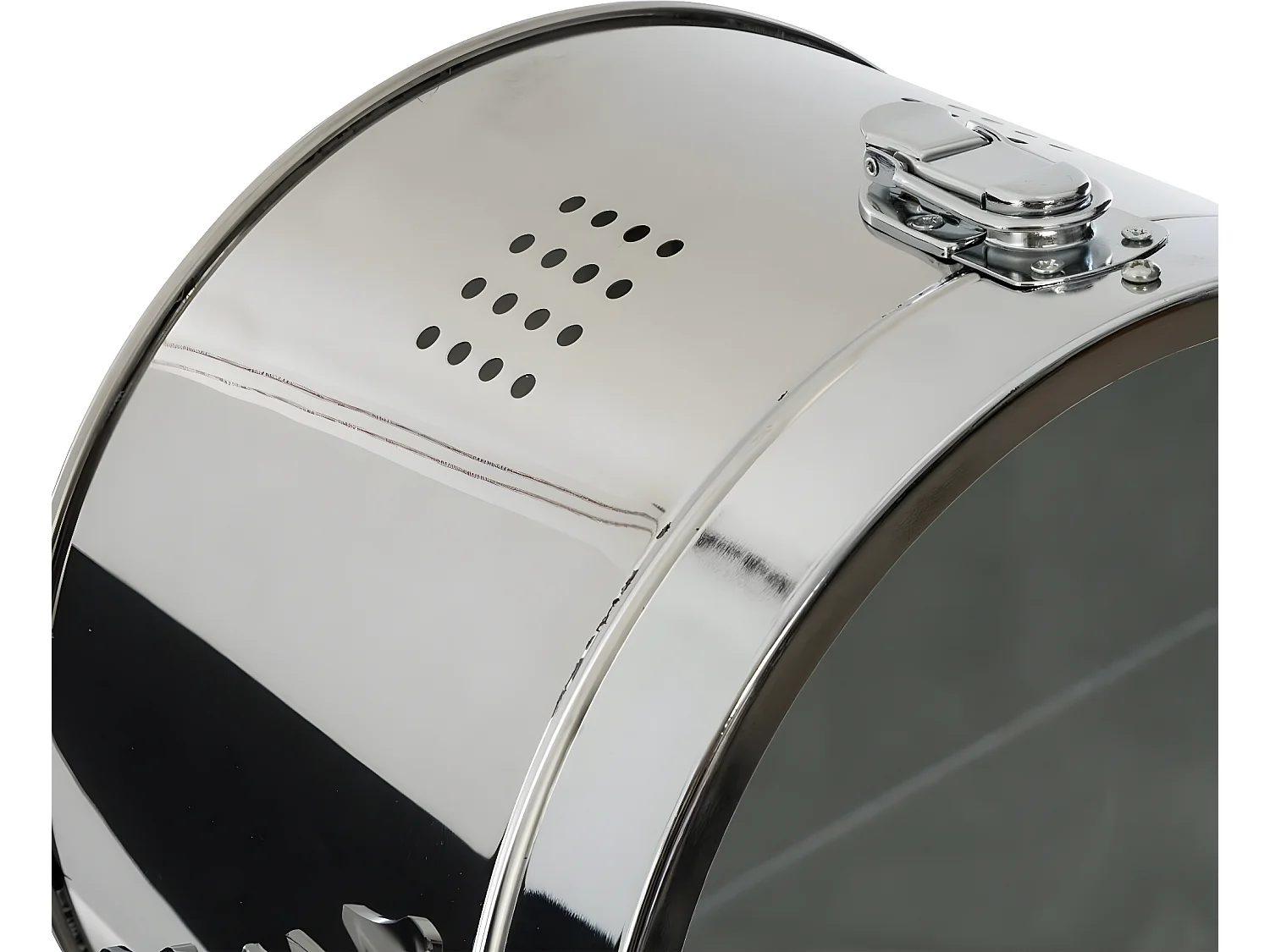 Lampadaire en métal / bois noir - H152