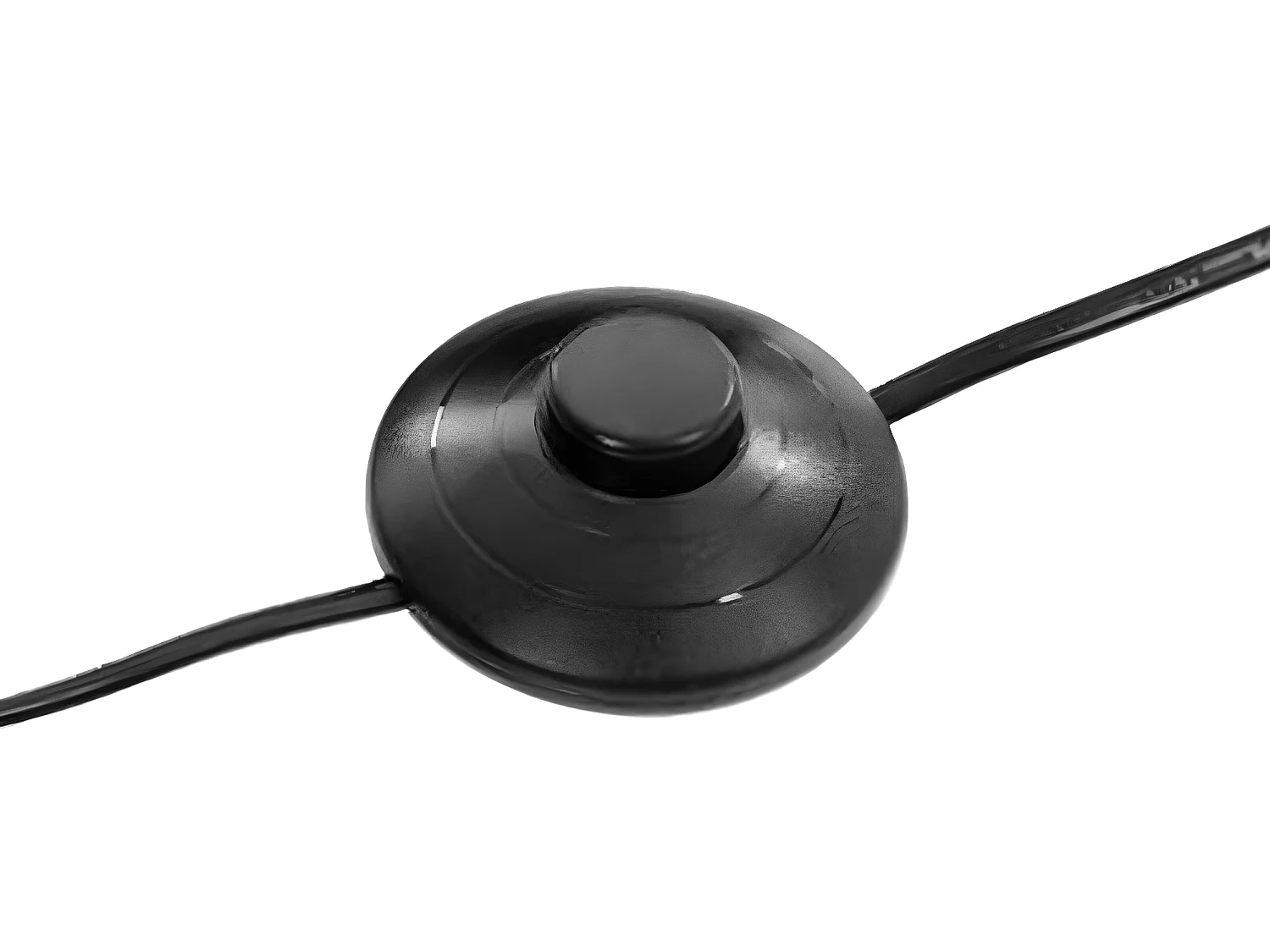 Lampadaire coloris noir en metal et Polypropylène - Dim : L110 x l31 x H175 cm