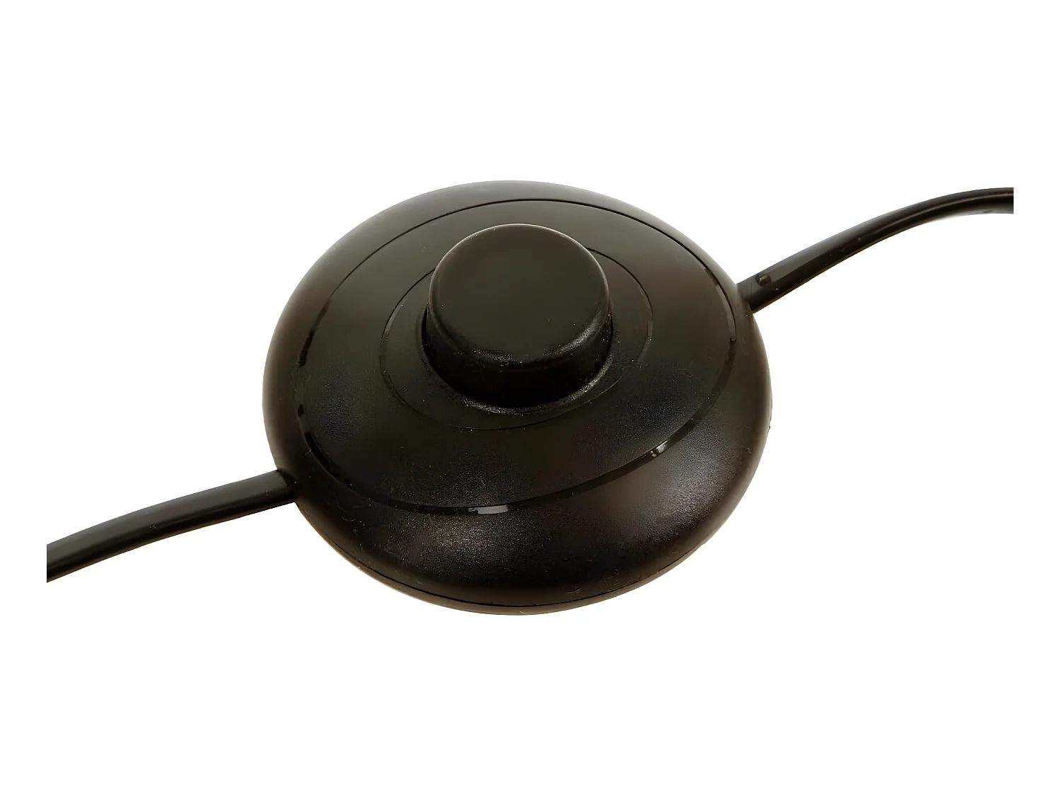 Lampadaire trépied en bois et acier coloris bronze - Longueur 62,5 x Profondeur 57 x Hauteur 150 cm