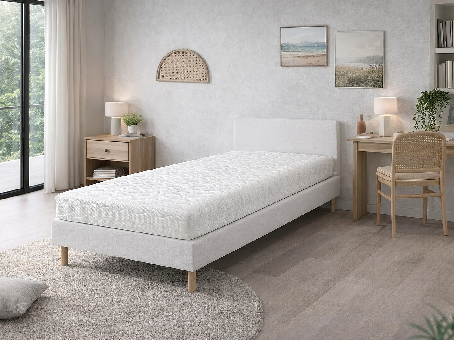Matelas en mousse à mémoire de forme DREAMDI GEA VISCO 90x140 cm