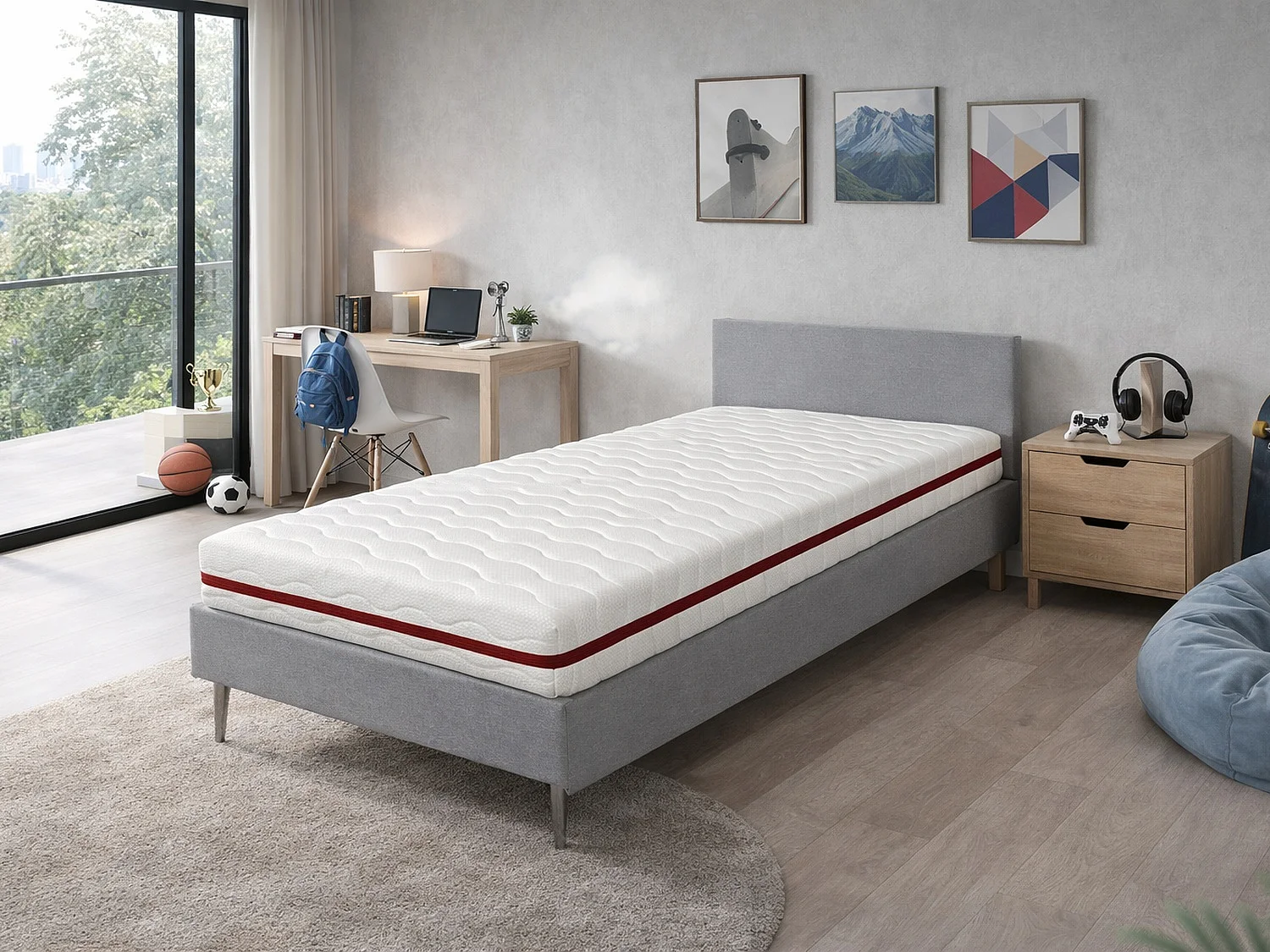 Matelas en mousse DREAMDI GEA 90x140 cm