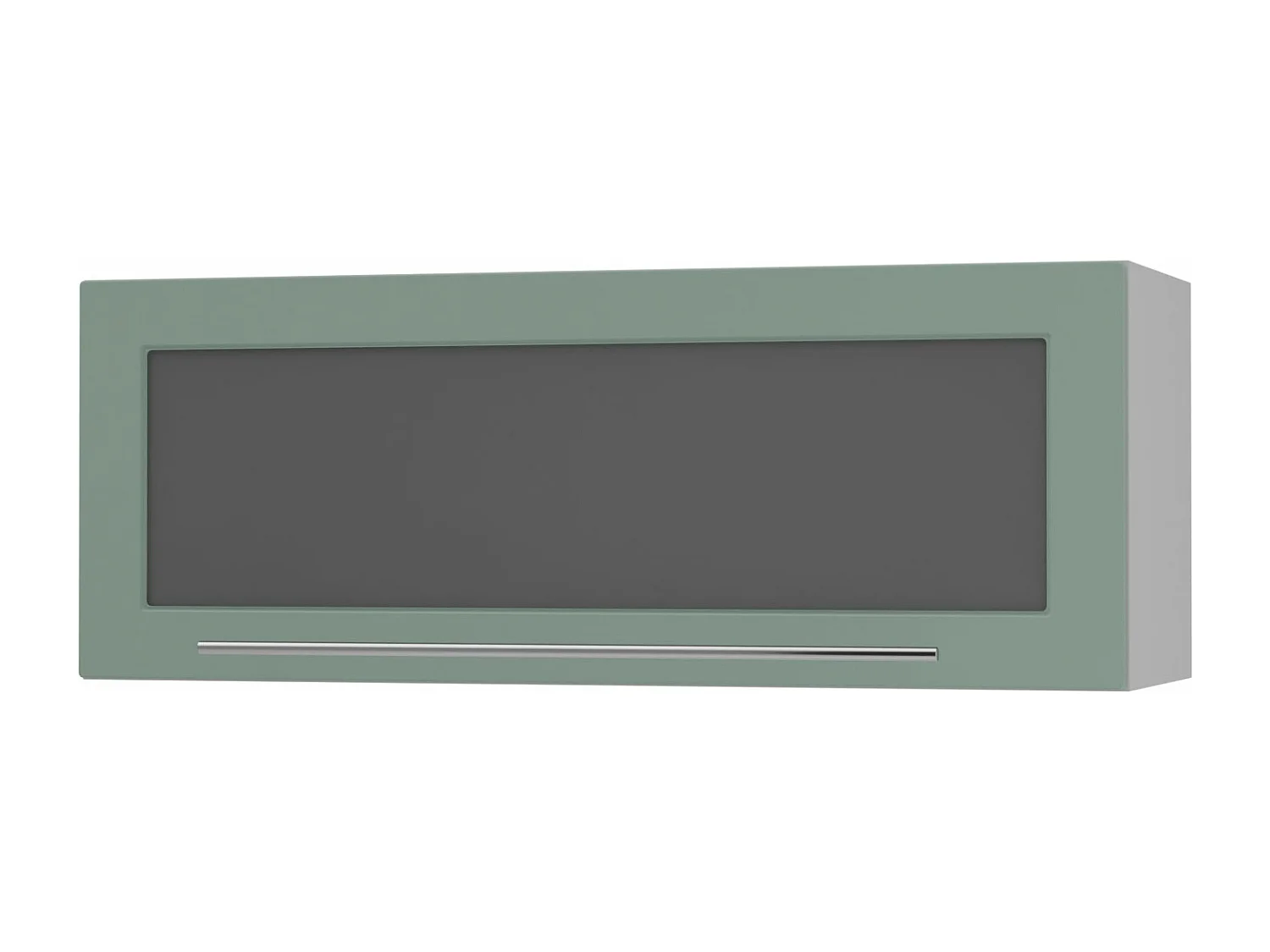 KÜCHENHÄNGESCHRANK Kvantum W4BS/90-AV Mint Matt / Grau Matt 90 / 32,5 / 36cm