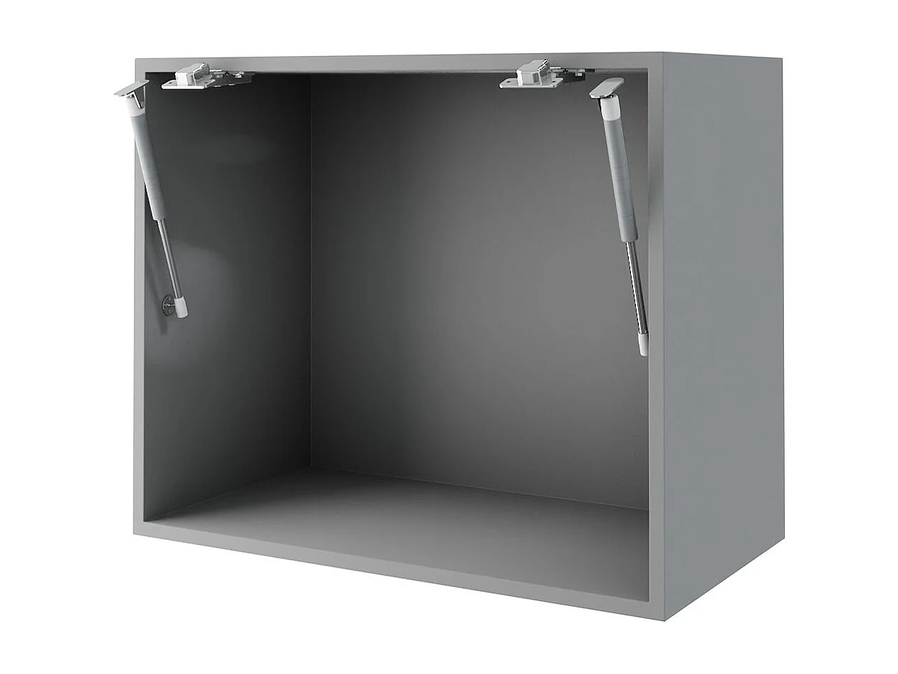 KLAPPHÄNGESCHRANK Kvantum W8/60 Graphit Matt / Grau Matt 60 / 32,5 / 50cm