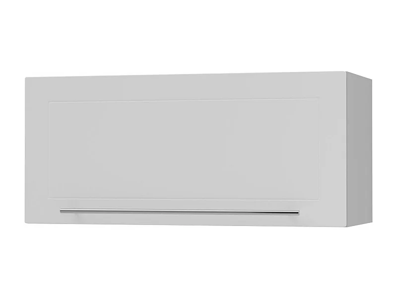 KLAPPHÄNGESCHRANK Kvantum W4B/80-AV Weiß Matt / Grau Matt 80 / 32,5 / 36cm