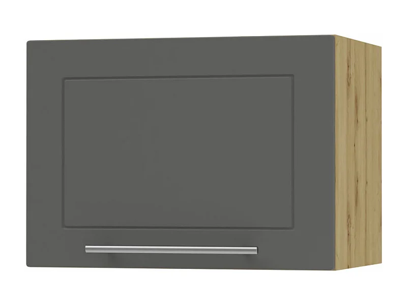 KÜCHENHÄNGESCHRANK Kvantum W4B/50 Graphit Matt / Eiche Artisan Matt 50 / 32,5 / 36cm