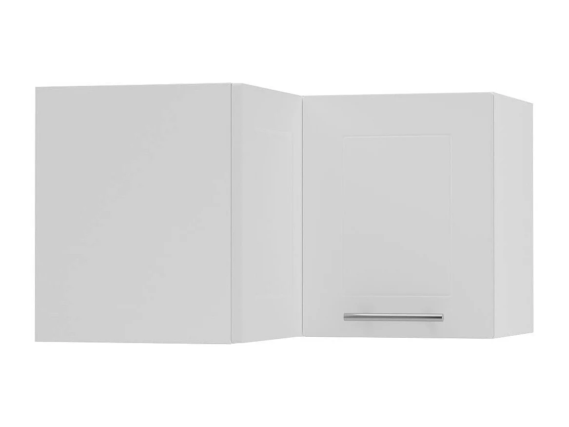 ECKHÄNGESCHRANK Kvantum W12/60/36 Weiß Matt / Weiß Matt 60 / 60 / 36cm