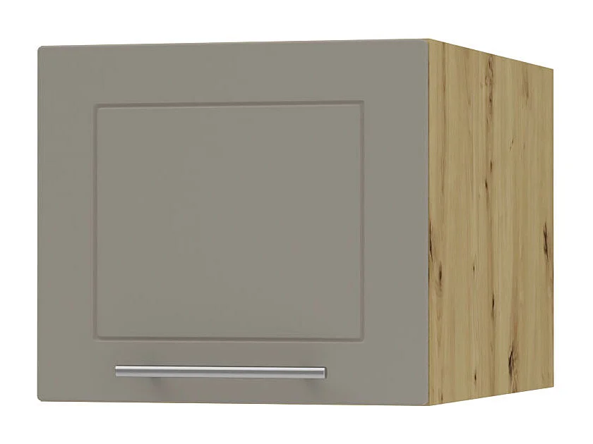 KLAPPHÄNGESCHRANK Kvantum W6B/40 Beige Matt / Eiche Artisan Matt 40 / 59 / 36cm